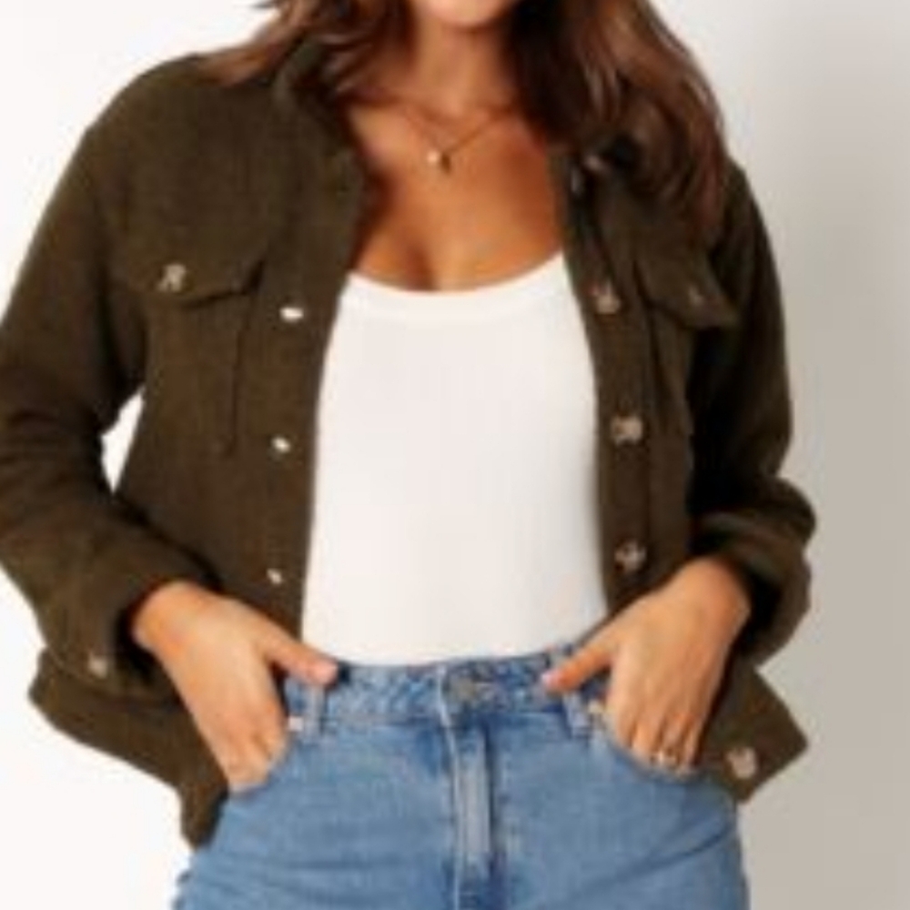 Petal & Pup Women's Utility Jacket in Olive
